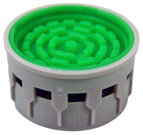 'aquaSu® | Eco Wasserspar-Strahlregler Einsätze | für Armaturen | 10er Set | Schmutzfangsieb | Antikalksieb | reduzierte Durchflussmenge um bis zu 50% | M22/24 | Kunststoff | 19002 2 von aquaSu