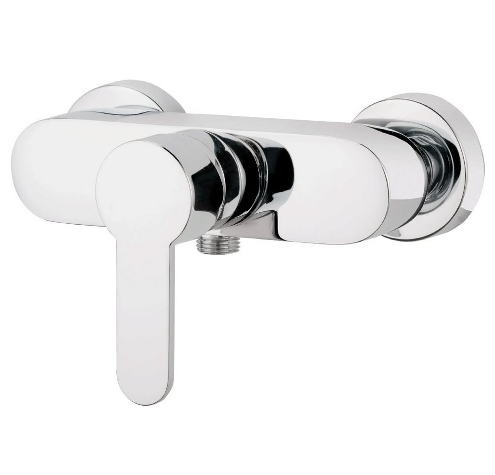 aquaSu Duscharmatur AquaSu 787970 Einhebel-Brausearmatur Sanmix Style Chrom von aquaSu