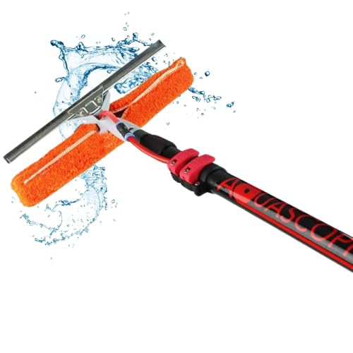 TELESKOPSTANGE 3,6 M Set für fensterreinigung - teleskopstiel wassergefüllte - Telescopic Pole von aquascopic