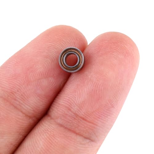 10pcs MR63zz Double Abgeschirmt Miniatur B -Lager 3x6x2,5 Mm für 3D -Drucker, Modell, die Bea Miniature Bea B Stahl Doppelt für Sm Wie 3D Sind M von aqxreight