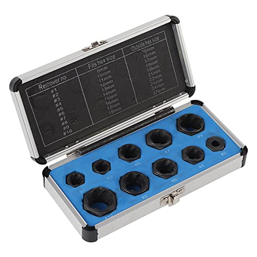 11pcs/ Set -19mm Beschädigter Nussentferner -Bolzen Extraktor Sperrbuchse. entfernen. A. von. beschädigt. Zu. Die. Kopf. Zähne. Griff. oder. positiv. Bolzen .. Muttern .. Schnitt. Und. 11pcs/ Set -19mm Beschädigter Nussentferner -Bolzen Extraktor Sperrbuchse. entfernen. A. von. beschädigt. Zu. Die. Kopf. Zähne. Griff. oder. positiv. Bolzen .. Muttern .. Schnitt. Und. von aqxreight