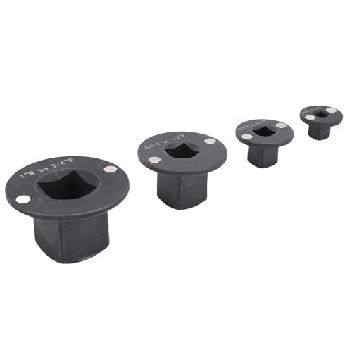 4pcs Einfügen Low-Profile Impact Socket Adapter Set-Antriebsantriebsreduzieren 1 Zoll M-3/4in F 3/4 in M-1/2in F 1/2in M-3/8in F 3/8in M-1/4in F von aqxreight