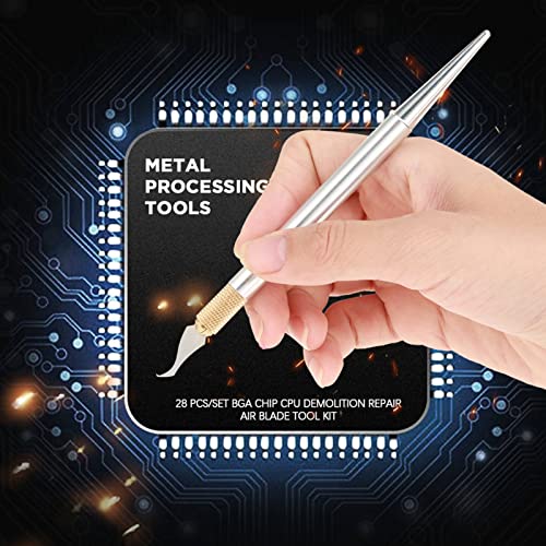 BGA Chip CPU Demolition Rep Thin Mobile Maintenance Tool Kit 27 Blades & Handle BGA CIP Tool BGA Tool CPU Remover Chip Remover Effizienz Unser Entferner CPU Ist Nicht Erweitert BGA Chip CPU Demolition Rep Thin Mobile Maintenance Tool Kit 27 Blades & Handle BGA CIP Tool BGA Tool CPU Remover Chip Remover Effizienz Unser Entferner CPU Ist Nicht Erweitert von aqxreight