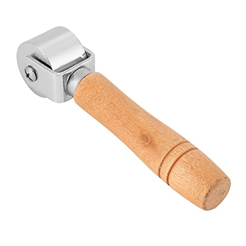 Holzgriff Kohlenstoffstahl Leder Rolling Bastel Roller Tool Lederrollerleder Rolling Toolleathe Verwendung. 5 Macht Crack H (26 mm) von aqxreight