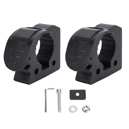 Schaufel Halter Kit mit Quick-Release Gummi Klemmen Halterung für ATV UTV-LKWs-Verbesserung der Arbeits Effizienz und Platzsparende Werkzeug Aufbewahrung (BLACK) von aqxreight