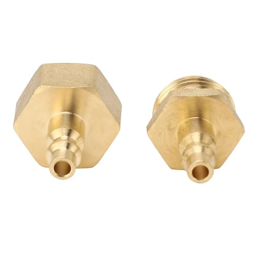 Sprinkler Blow Out Adapterwint Winters Sprinkler Blow Einen 1/4in -Schnellanschluss -Stecker Zum Gartenschlauchrohr 3/4 -Zoll -Gewinde A mit Dichtungskompressor von aqxreight