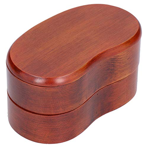 Tragbare Box aus Holz Im Japanischen Stil, Doppellagige Lunchbox für Zuhause, Restaurant Tragbare Box aus Holz Im Japanischen Stil, Doppellagige Lunchbox für Zuhause, Restaurant von aqxreight