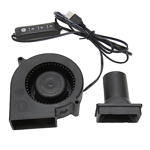 USB-Gebläse 3 8 Zoll 3-Gang-Modus DC 5 V Bürsten 3800 U/min 22 CFM Computer-Lüfter für PC-Elektronik 3D-Drucker mit Dem Controller, mit Dem Sie die Kühlung Individuell Anpassen USB-Gebläse 3 8 Zoll 3-Gang-Modus DC 5 V Bürsten 3800 U/min 22 CFM Computer-Lüfter für PC-Elektronik 3D-Drucker mit Dem Controller, mit Dem Sie die Kühlung Individuell Anpassen von aqxreight