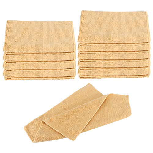 aqxreight 10pcs 30 X 30 cm Mikrofasel -Handtuch Weich und Absorbierende Schnelltuchtuch in Khaki Farbe von aqxreight