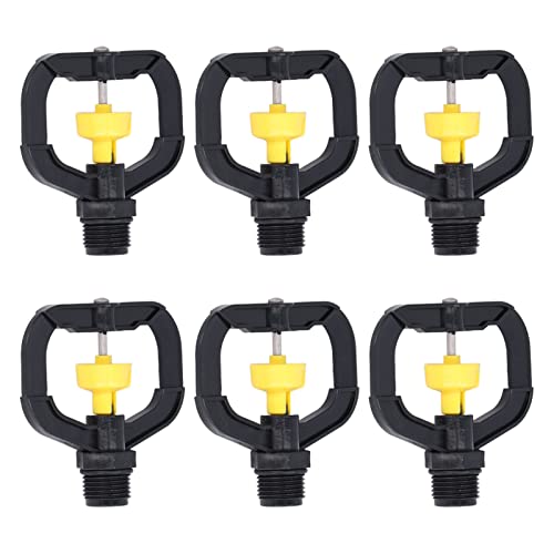 aqxreight 12 Pack Rotierender Rasensprinkler mit G1/2 -Faden für Gartenhof und Pflanzenbewässerung von aqxreight