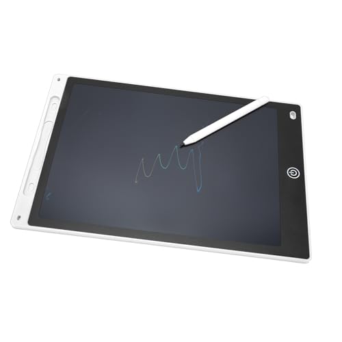 aqxreight 12 -Zoll -LCD Tablet für mit Farbbildschirm Druckempfindlichkeitskritzelchen und Stifthalter Dunkelblau (White) von aqxreight