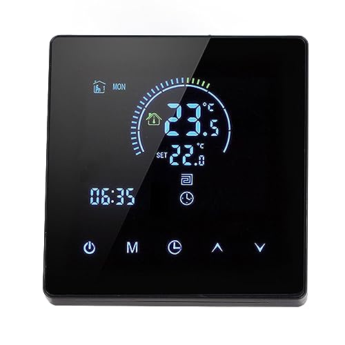 aqxreight 16A Digital Thermostat mit LCD -Anzeige Programmierbarer Thermostat Elektrische Heizungsthermostat für Hotel AC 90V -240 V Weiß ohne. und Programmieren di Digital Th (WiFi (Sprachkontrolle aqxreight 16A Digital Thermostat mit LCD -Anzeige Programmierbarer Thermostat Elektrische Heizungsthermostat für Hotel AC 90V -240 V Weiß ohne. und Programmieren di Digital Th (WiFi (Sprachkontrolle von aqxreight