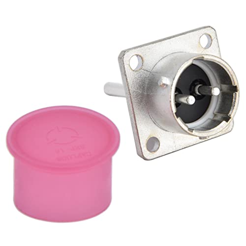 aqxreight 2 Pin Flansch Luftfahrtstock -Sockelanschluss für Industrielle Elektrische Anwendungen DC 60V 20A von aqxreight