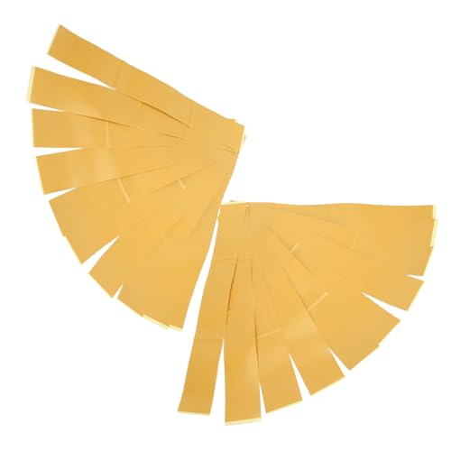 aqxreight 20pcs PVC -Gehrungs -Sägenband für Präzise Holzbearbeitungen, Doppelseitige Klebstreifen Passt die Meisten Tischsägen, 2x14 Zoll Klebeband an von aqxreight