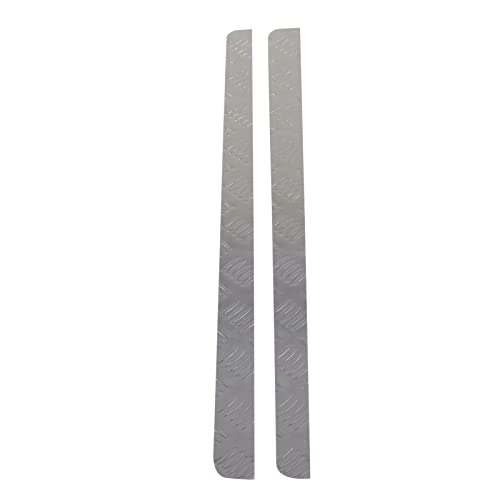 aqxreight 2pcs Auto Tür Eingangsschwellenschutz Kratzabdeckung Protektor Aluminiumlegierung für FJ Cruiser XJ10 2007? 2021 für 2007? 2021. Cruiser -Wärmestrahlen. und Original die Größe der von aqxreight