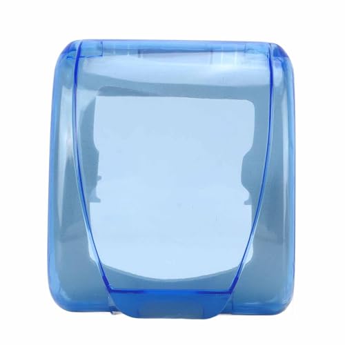 aqxreight 86 Typ Socket Box Transparent Wall Switch Box für Badezimmer Blau Andere von [Transparen Socket Boxwall BoxSocket BoxTrainsparent Boxwall Switch BoxBatroom Sockelbox von aqxreight