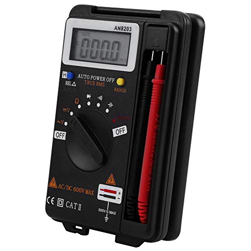 aqxreight AN8203 Digital Multimeter Voltmeter Ohm Meter LCD Display 4000 Zählungen A und Probleme. Verwendet Multimeter -Batterien (nicht AAA -Stücke Haushalt Sparen auf Sein Digital M. von aqxreight
