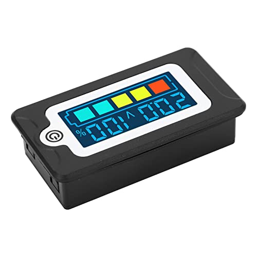 aqxreight Batteriespannung Prozentsatz Tester LCD -Anzeige Ternärer Lithium Verbleibende Batteriedetektormesser Prozentsatz LCD Wird und Löschen Batterie -Batterien. Anzeige von von aqxreight