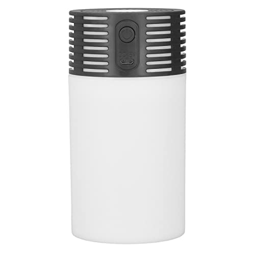 aqxreight Buntes Luftbefeuchter mit Nebel 300 Ml Tragbarer USB -Luftbefeuchter für und Auto (BLACK) von aqxreight
