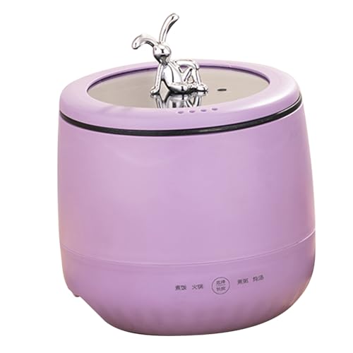 aqxreight Compact 1,8L Electric-Reiskocher für Reis, Suppe und Eintopf-Multi-Cooker mit Nicht-Stick-Topf (PURPLE) von aqxreight