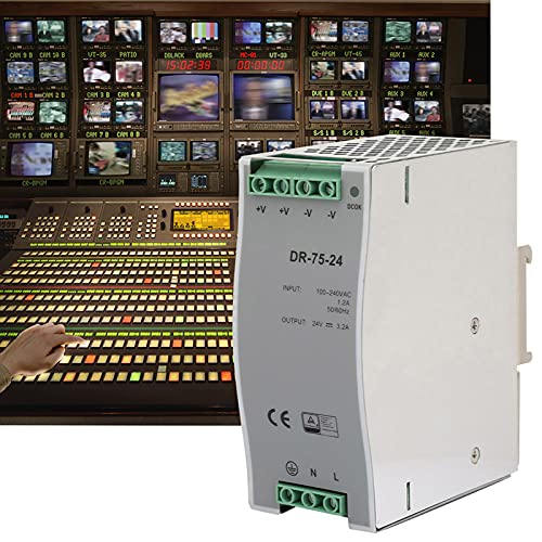 aqxreight DR-75-24 75W Single Output 24V DIN DIN RAIL NETSLEITUNGSVERFAHRENSCHULTER NUT von aqxreight