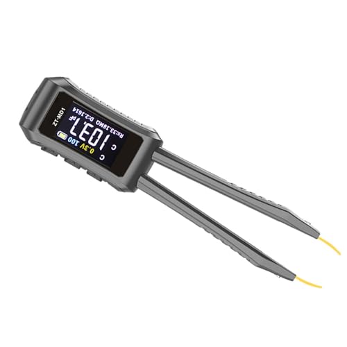 aqxreight Digital Bridge Tester Electronics Testing Pinzettenwiderstandskondensator -Induktor -Identifizierung und Messungsmessungen Resistentenkomponenten Induktoren Verschiedene Treffen und von aqxreight