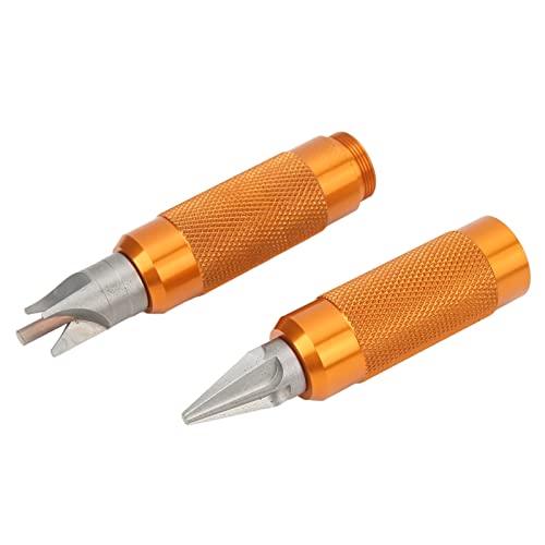 aqxreight Drehkopf -Debring -Werkzeug Metall Debring Tool Debring Tool Set Aluminiumlegierung Stahl mit Ergonomischem Griff für Holzplastik von aqxreight