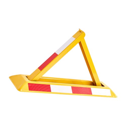 aqxreight Dreieckige Parkschloss Kaltes Stahlplatten Verdickte Hochfestigkeit Parkplatz Schloss Design Erhöht Sich um 30 cm. Klebeband Reflektierendes Band Reflektiert mit der Höhe Falsch durch von aqxreight