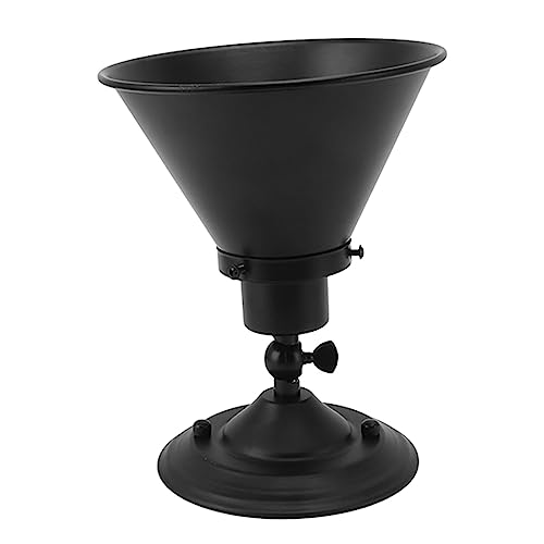 aqxreight Einstellbare Industriewandlampenhalter Schwarzes Finish für E27 E26 Lampbemer von aqxreight