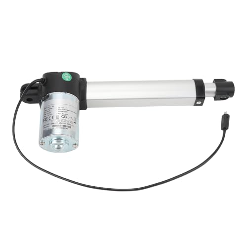 aqxreight Elektrischer Liegemotorantrieb, 12 V 6,1 Zoll Hub 4000N Hohe Last Kompakte Drahtlose HF -Steuerung Elektrischer Aktuator für Massagestuhl, Elektrische Sofa mit 20 M Fe (EU-Stecker) von aqxreight