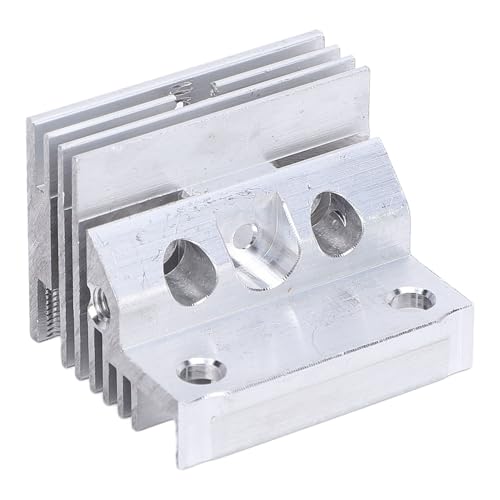 aqxreight Extruder Kühlkörper Aluminiumlegierung Kühlblock Ersatz für K1 Maximal 3D -Drucker Integrierte Düse Hotend von aqxreight