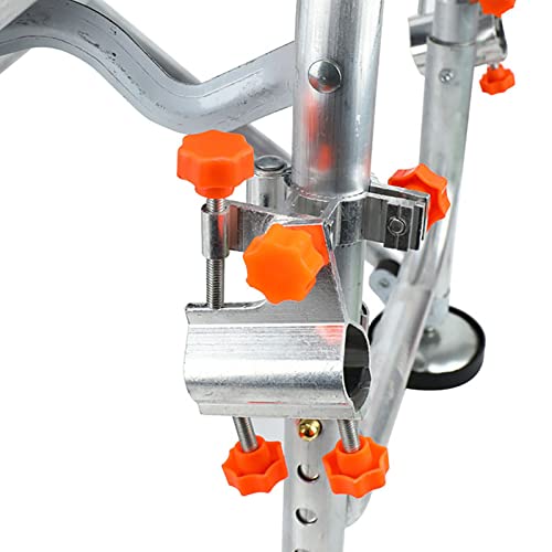 aqxreight Falten Sie Fischerei CH Aluminiumlegierung 6 Level Höhe Zusammenklappbare Fischerei CH für Outdoor -Fischerei Cam Grundversion für die Installation. Faltenfischereifischer Fischereidirektor von aqxreight