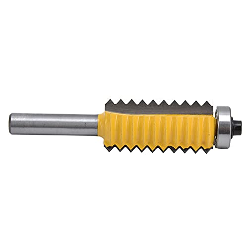 aqxreight Fingergelenk Router Bit Kleber Mahlen Cutter Device 45# Stahl Gegen Zapfen 8mm Schaft 41 Mm (8*55mm) von aqxreight