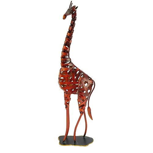 aqxreight Giraffe Skulptur Vintage Eisen Giraffe Statue Dekorative Metall Orament für Wohnzimmer Veranda aqxreight Giraffe Skulptur Vintage Eisen Giraffe Statue Dekorative Metall Orament für Wohnzimmer Veranda von aqxreight