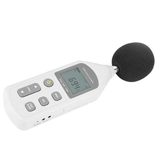 aqxreight Handy Digital Noise Meter Sound Messgeräuschmessungsinstrument GM1357 Kann Elektrische Digitale Geräusch -Messer -Meteround Meteroise Messgerund Tester Klingen Können von aqxreight