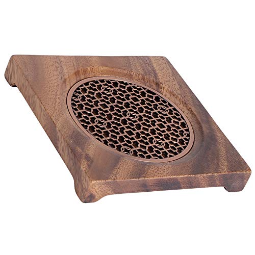 aqxreight Haushalt Innovative Walnuss -Teekannenmatten -Wärme Isolierung Coaster Tea Accessoires und Walnut Exquisite Teekapmatcup Coastteapot Padteapot Coasterheat Isolierung Untersetzer von aqxreight