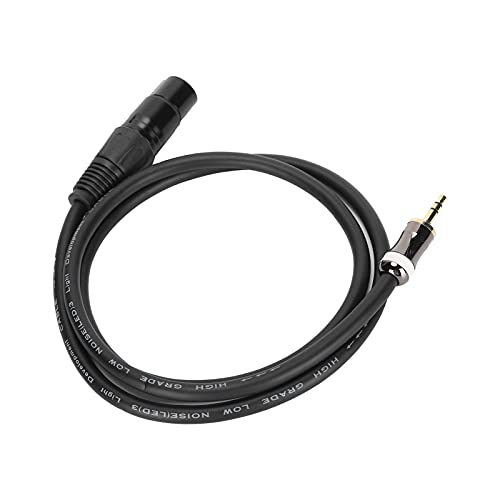 aqxreight Jorindo Balanced XLR auf 3,5 Mm Männliches Mikrofonkabel für Studio- und Live-Geräte JD6027-1,5m (JD6026-1 Meter) von aqxreight