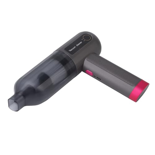 aqxreight Kabellosen Staubsauger Multifunktionen Effiziente 15000pa 3 Geschwindigkeiten Handheld -Staubsauger mit Digitalem Display Rose Rot 000pa 000pa von aqxreight