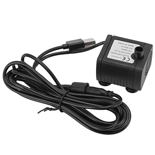 aqxreight Kompakte USB -Pumpe für Brunnen, Fischtanks und Hydroponik mit Einfachem Setup und Vielseitigem Gebrauch von aqxreight