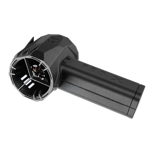 aqxreight -Lüftergebläse 350 Km/h 1500 G Schub 64 Mm Bürstenloser Motor Stieptischer Geschwindigkeit Elektrischer Duster mit SOS Umgebungslicht von aqxreight