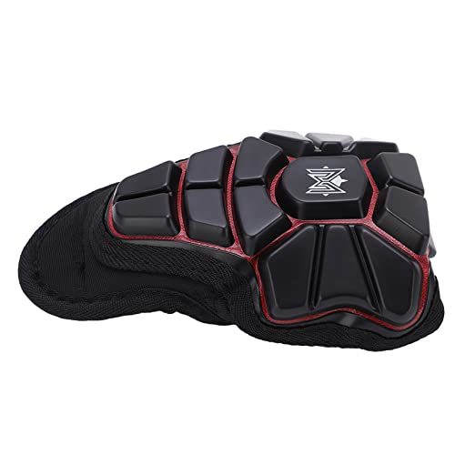 aqxreight Meroca Kids Bike Stiel Protector - Brustschutz für Balance Fahrräder und Roller in Schwarz oder Blau (Schwarz Rot) von aqxreight