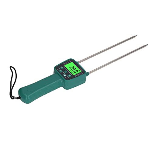 aqxreight Meter Weizen -Sojabohnen -Getreidetester LCD Display mit Sprachabgabe Die Genauigkeitsstab in Messgerät Meterhay Testersoybean Meterweizen Metergrain Messgerät von aqxreight