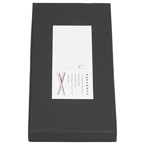 aqxreight Naturhölzernstäbchen Set von 5 Paaren Wiederverwendbares Spitzgeschirr für die Asiatische Küche und das Geben von aqxreight