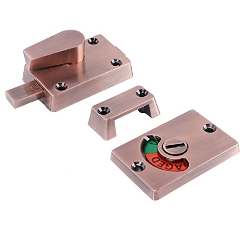 aqxreight Partition mit Handlungs -Toiletten -Toiletten Lock Anzeige Accessory Badezimmer. (Türschleuder Lockindikator Lockpartitionstür Lockvacant/Engagiertes Türschloss aqxreight Partition mit Handlungs -Toiletten -Toiletten Lock Anzeige Accessory Badezimmer. (Türschleuder Lockindikator Lockpartitionstür Lockvacant/Engagiertes Türschloss von aqxreight