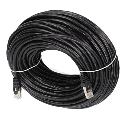 aqxreight Premium Cat6 -Ethernet -Kabel mit EMI für 10 Gbit/S Geschwindigkeit Zuverlässiges Kabel für PC Router und Gaming Setup 20 Meter (#4) von aqxreight