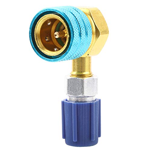 aqxreight - R1234yf zu R134A Low Side Schnellwechsler, R1234yf Low Side Schnellkupplung, Schlauch-Adapter Montage Anschluss für Fahrzeugklimaanlage AC Charging von aqxreight