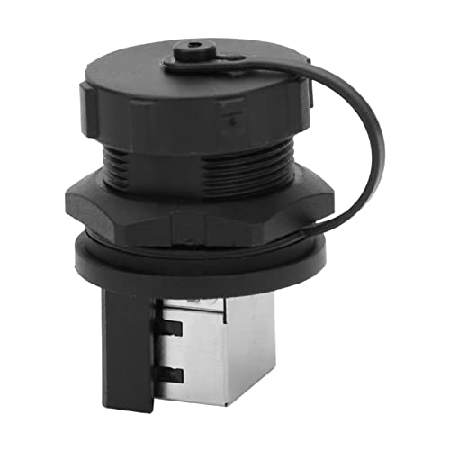 aqxreight RJ45 -Stecker 2 Pack -Ethernet Koppler für Cat5 Cat6 Kabel Outdoor Verwendung IP67 Nennwert von 180 Grad von aqxreight