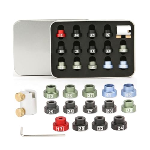 aqxreight Relading Comparator Kit Aluminiumlegierung Messwerkzeuge mit Speicherfall .17-.45 Kaliber Vergleichspraktiker Praxis Gauge VergleicheLoading-Komparator-Komparator-Kitgap-Messung aqxreight Relading Comparator Kit Aluminiumlegierung Messwerkzeuge mit Speicherfall .17-.45 Kaliber Vergleichspraktiker Praxis Gauge VergleicheLoading-Komparator-Komparator-Kitgap-Messung von aqxreight