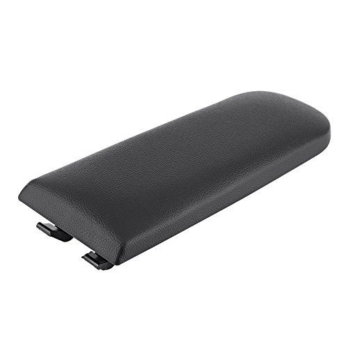 aqxreight Schwarzer Armlehnenabdeckung Ersatz für MK4 1998-2009-Fit Console Deckel mit Design (BLACK) von aqxreight