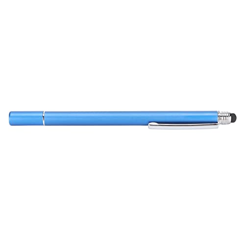 aqxreight Slim Stylus für Touchscreens - Responsive Disc & Faser -Tipps Kompatibel mit Tablets und Smartphones (Dunkelblau) von aqxreight